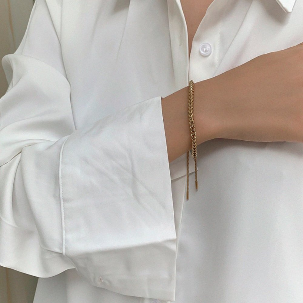 NEW 18K Gold Plated Chunky Chain Bracelet - Picture 2 of 7